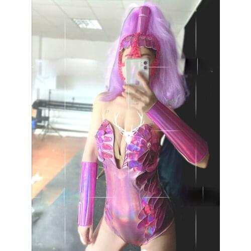 Sexy girl women stage show dance wear cloth Bar business show theme party DS show gogo costume