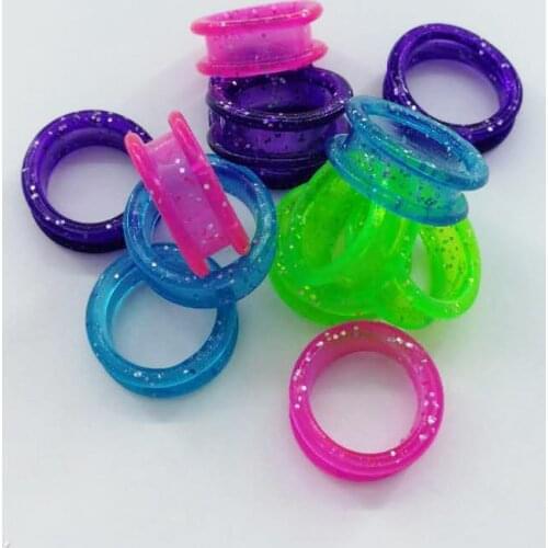 Silica gel Finger Rings fit any Scissors Inserts Hairdressing Scissor replacement parts