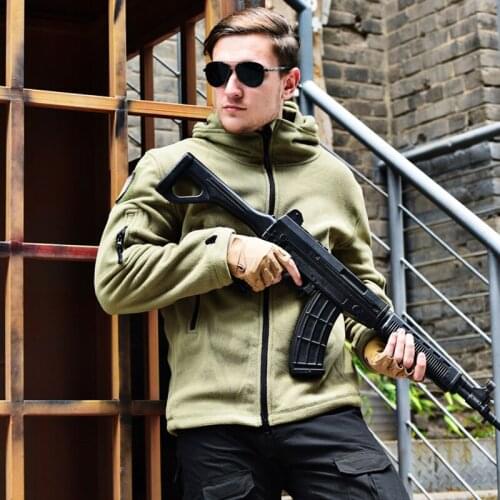 Tactical Jackets FS Softshell Fleece Lining Sport Jacket Outdoor Hiking Climbing Thermal Windbreaker