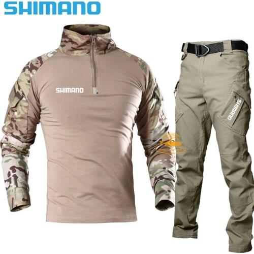 Daiwa Tactical Suit Military Uniform Suits Camouflage Hunting Shirts Pants Airsoft Paintball Clothes Sets Fishing Clothes