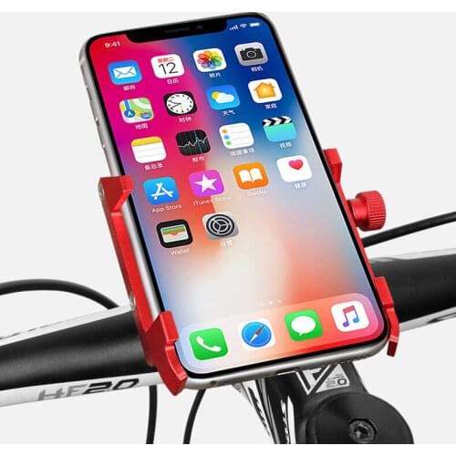 Universal Bicycle Mobile Phone Bracket Mountain Bike Electric Car Aluminum Alloy Riding Navigation Bracket Phone Holder