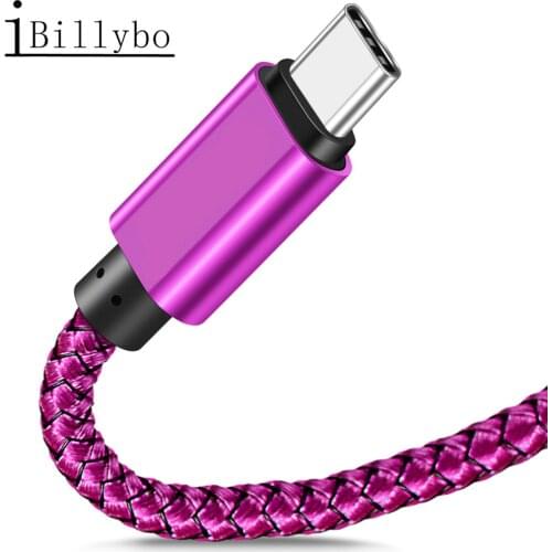 USB C For Samsung Note 10 Plus S9 S8 A50s A30s A20 A70 M20 A3 A5 A7 2017 Mobile phone USB Fast Charger Type C Data Charge Cable