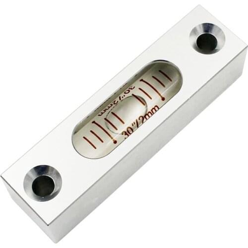 High Accuracy 30"/2mm Strut Alignment Level Alloy metal Bubble Spirit Level bubble 15*15*58mm