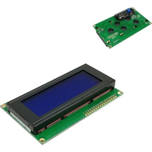 Blue / Green Screen IIC 2004 +IIC I2C X 4 Character HD44780 Blue Screen Backlight Controller for SPI Serial Interface Adapter