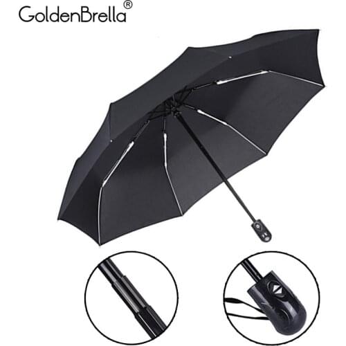 New Automatic Umbrella Rain Women 3Folding Windproof Durable Strong Colourful Umbrellas Kids Rainy Sunny Umbrella Men