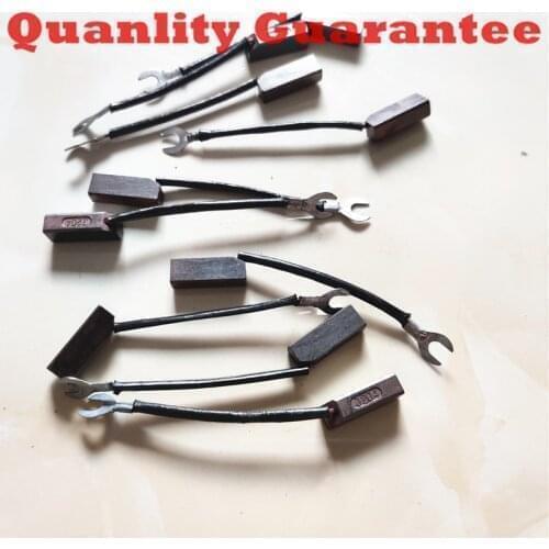 20pcs 8X10X25mm 8X12X32mm 12X12X32mm 12X12X40mm 8x10x32mm Power Tool Motor Carbon Brush Replacements 8 x 10 x 32mm