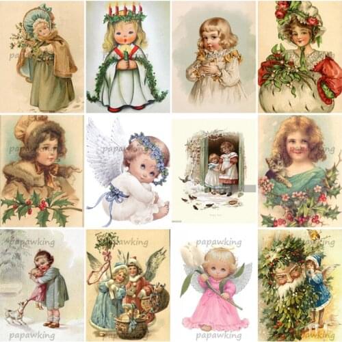 Forest Elf Diamond Painting Cartoon Oil Style Full Diamond Embroidery Cross Stitch Mosaic Kit Home Decoration Handmade Art Gifts