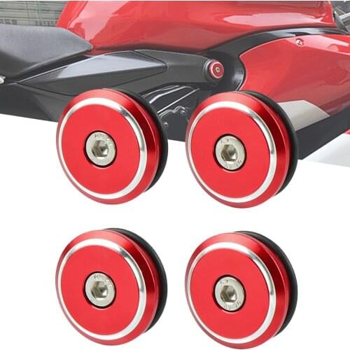 FOR Ducati 1199 Panigale 2012 2013 2014 2015 Panigale S 2012-2014 Motorcycle Accessories Aluminum Frame Hole Insert Plug Cover