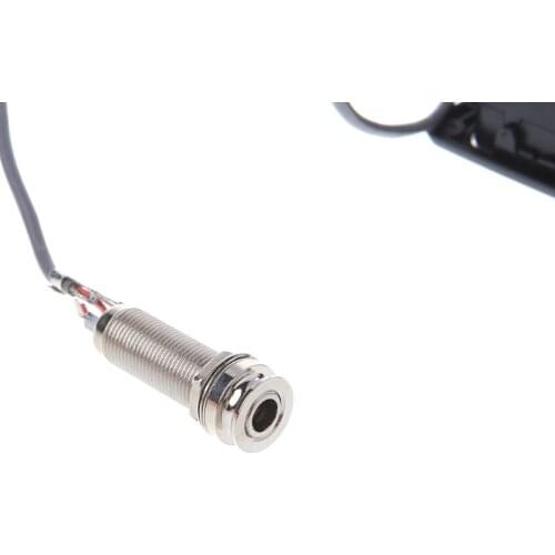 For Blend 301 Classical Acoustic Guitar Pickup Preamp EQ Equalizer Tuner Amplifier Piezo Mic Beat