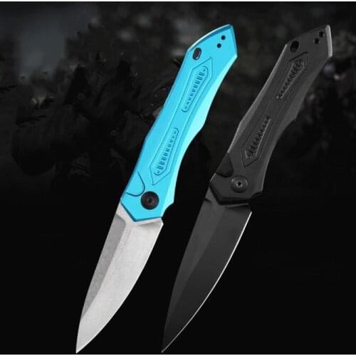 Kes 7800BLK LAUNCH 6 Pocket Folding Knife CPM154 Blade Single Action Tactical Rescue Knifes Hunting Fishing EDC Survival Tool