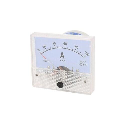 Lab AC 0-100A Range Measuring Panel Analog Ammeter Amperemeter 85L1