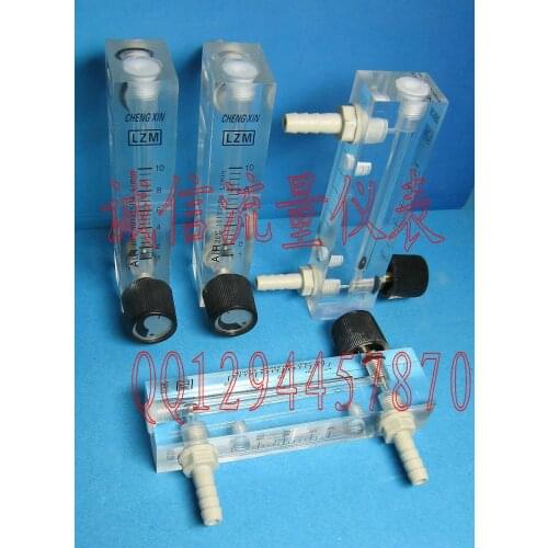 LZM-6T gas flow meter / 1-10L/min (L / min) air flow meter panel flowmeter