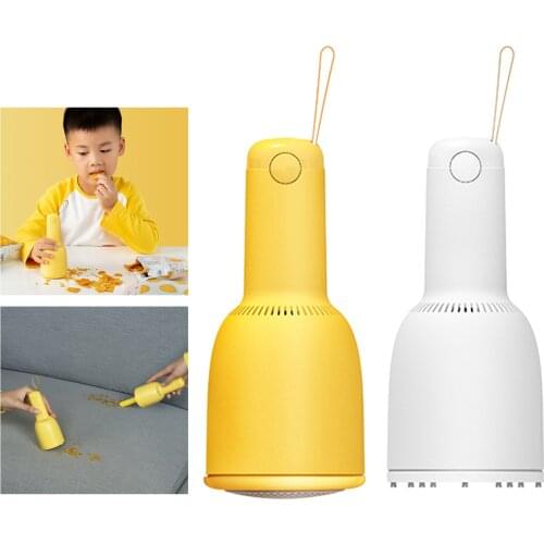 Small Handheld Vacuum Cleaner Dust Sweeper Cleaning Hair Saving Energy with Vacuum Nozzle for Home Office
