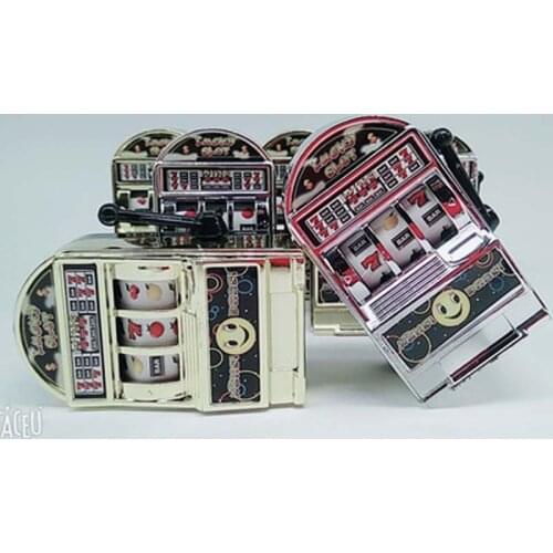 Lucky Jackpot Mini Slot Machine Antistress Toys Games for Children Kids Safe Machine Bank Replica Funny Gag Toys Christmas Gifts