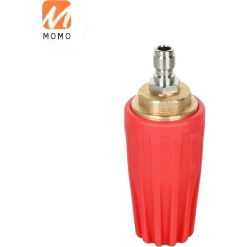 5000 1/4 inch Quick Connect High Pressure Power Washer Red Rotary Turbo Nozzles