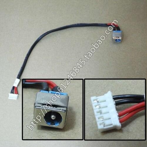 WZSM Free Shipping NEW laptop DC Power Jack with cable for Acer Aspire 8530 8730 8730G 50.4AJ12.001