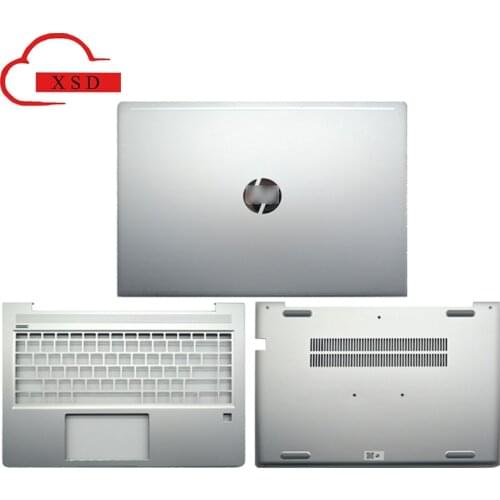 Original NEW For HP Probook 14 440 G6 G7 445 G6 zhan66 14 G2 Laptop LCD Back Cover Top Case Palmrest Bottom Cover Silver