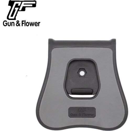 Gun&Flower Tactical Polymer Belt Paddle Attachment Plastic Holster Holder