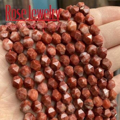 Natural Faceted Mana Crystal Loose Beads Spacer Charm Beads For Jewelry Making DIY Bracelets 15'Strand Wholesale Price 6/8/10mm