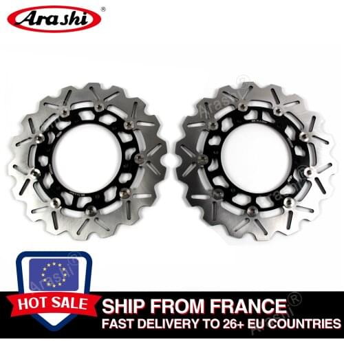 Ship from EU Arashi Front Brake Disc Rotor For YAMAHA BT BULLDOG 1100 2002-2006 / XVZ VENTURE ROYALE 1200 84-87 / XVS1300