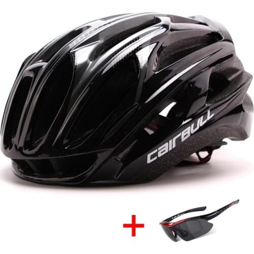 In-mold Road Bike Mountain Bike Helmet with Glasses Ultralight Riding Cycling Helmet Specialized TRAIL XC MTB Bicycle Helmet