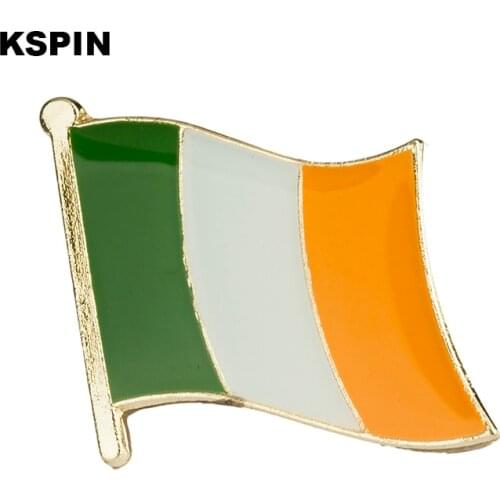 Ireland flag pin lapel pin badge 10pcs a lot Brooch Icons KS-0012