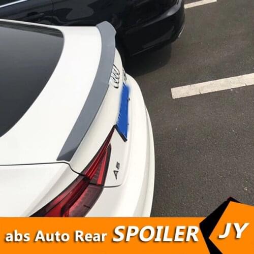 For Audi A5 Spoiler 2015-2018 Audi A5 spoiler High Quality ABS Material Car Rear Wing Primer Color Rear Spoiler