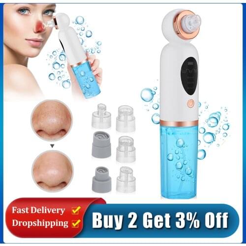 Bubble Blackhead Remover Vacuum Face Pore Cleaner Black Dot Points Acne Extractor Sucker Skin Care Cleaning Tool Dropshipping