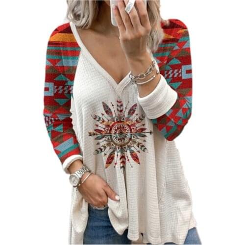 YIWQFIRTUPASKMB Women's Long Sleeve T-shirts