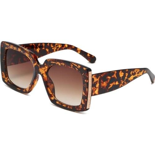 Vintage Sunglasses Women 2020 Square Brand Designer Women Sunglasses Black Luxury Mirror Retro High Quality Female OculosUv400