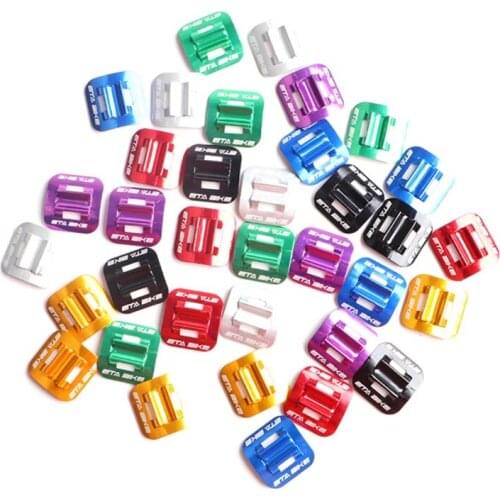 5 pcs/pack Guide Conversion Frame Fixed Clamp Bike Tubing Seat Aluminum Clip Brake Cable Oil Tube C Shape Buckle