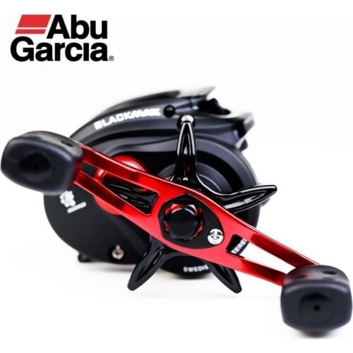 Abu Garcia Brand Black Max3 Bmax3 Right Left Hand BaitCasting Fishing Reel 4+1bb 6.4:1 207g Max drag 8kg Aluminum Spool