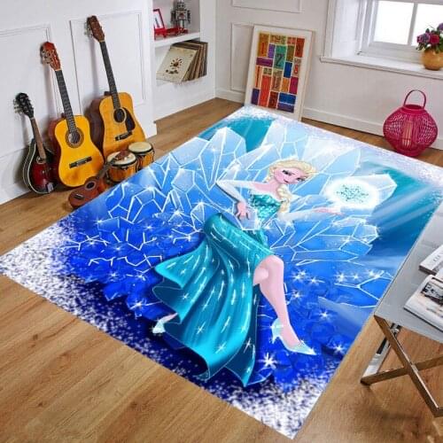 Frozen Princess Play Mat Kids Developing Mat Kids Rug Gym Games Play Baby Carpets Toys for Childrens Rug Soft Floor Mat