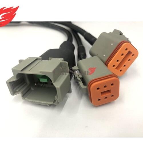 Marine Engine Diagnostic Cable for Volvo Penta Vodia Industrial Diagnostic Tool Cable Adapter for Vocom Diagnostic Scanner