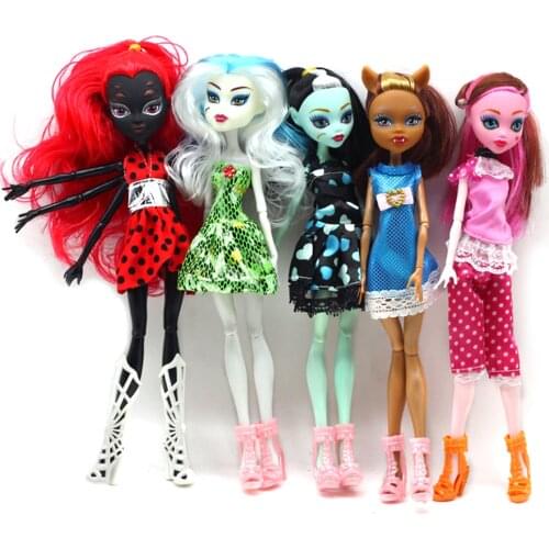 Reborn Baby Doll Monster My Elf College Little Pony Girl Zombie High School Ghost Doll Princess Lols Surprise Doll For kids Gift