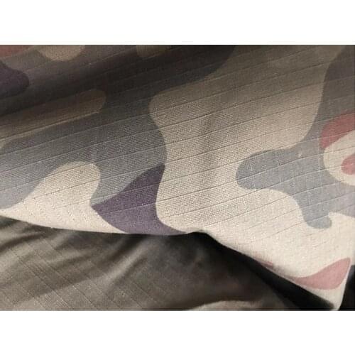Loveslf army camoT/C ripstop fabric factory price military uniform fabric poland camouflage fabric instock