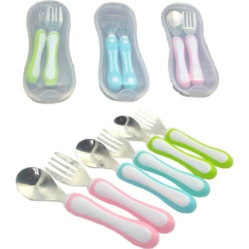 Baby Spoon and Fork Kits 304 Stainless Steel