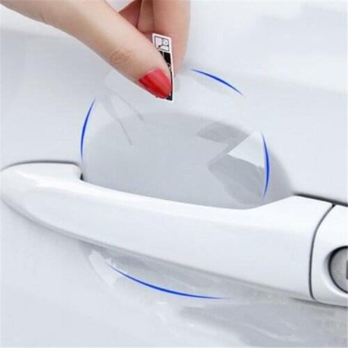 4pcs Car stickers Car Door Handle Scratches Protec For Roewe 750 950 350 550 E50 W5 E50/ Englon SC3 SC5 SC6 SC7 Panda