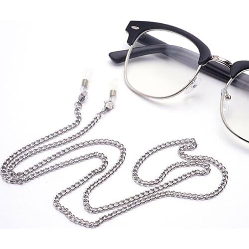 Stainless Steel Glasses Strap Fashion Sunglasses Chain Mask Lanyard Casual Spectacle Rope