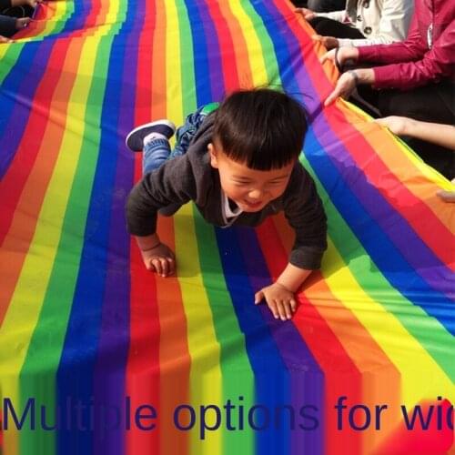 Slip Cloth Early Education Sensory Training Equipment Rainbow Camouflage Fun Sports Games Kindergarten Slip Cloth