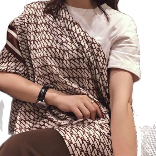 Scarf Scarf square shoulder headband skirt skirt boho printed neck scarf Spring/summer head/neck streamers match simple square s