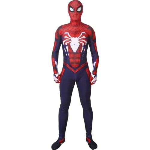 Advanced suit Game PS4-V2 Costume Cosplay Halloween Jumpsuit Bodysuit 3D printed spandex cos for Adult/Kids