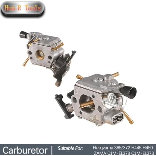 High Efficiency Carburetor Replacement For Husqvarna 365/372 H445 H450 ZAMA C1M-EL37B C1M-EL37B Chainsaw Power Tool