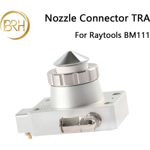 Raytools TRA spare parts fiber laser Nozzle Connector of Raytools Laser Head BM111 For Fiber Laser 1064nm Cutting Machine