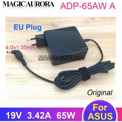 EU UK ADP-65AW A 19V 3.42A AC Adapter Laptop Charger For ASUS UX21A UX31A UX32A UX32VD UX301 U38N U38DT UX42VS UX50 UX52VS U303L