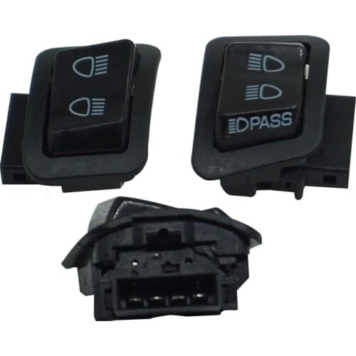 1Pc 4Pin Motorcycle-Start-Switch Horn Light-Turn-Signal combination switch For ATV Dirt Bike Moped Scooter Electric bicycle