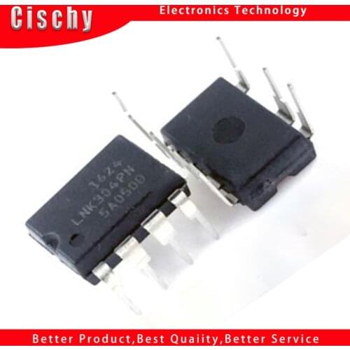 10PCS LNK304PN DIP7 LNK304P DIP LNK304 DIP-7 304PN new and original IC