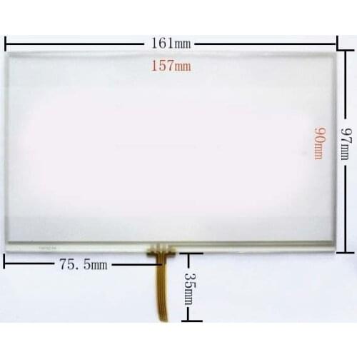 7-inch resistive touch screen 7-inch touch screen car navigation DVD 161x97