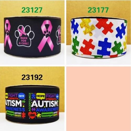 Free shipping 50 yard cartoon printed grosgrain ribbon 23127