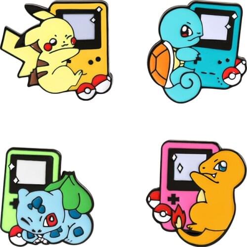 Pins Metal Cartoon Game Console Brooch Enamel Pin WomenS Brooches On Clothes Badges On The Briefcase Badge Jewelry For Women